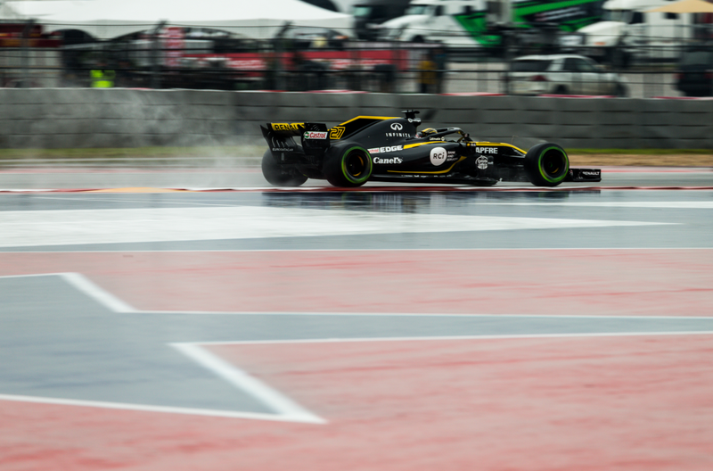 Illustration for article titled Here's All The Action From Friday At The U.S. Grand Prix